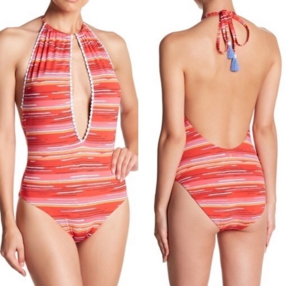 Dolce Vita | Multicolored One Piece Swimsuit L NWT - Picture 1 of 5